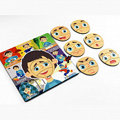 Дидактическая игра Эмоции мальчика Тимофея (ХДФ)