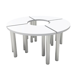 Стол круглый модульный