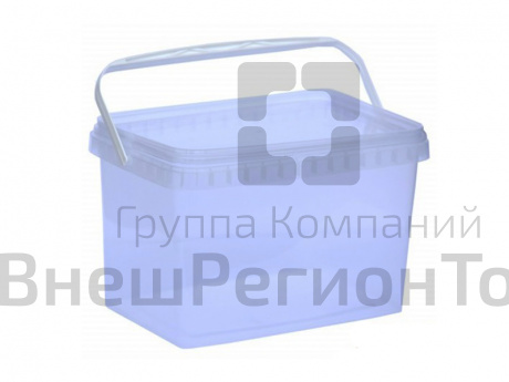 Контейнер с крышкой для глины, 2 л.