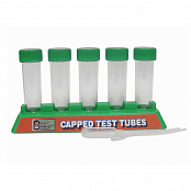 Комплект пробирок на подставке 5 шт