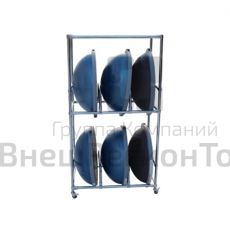 Стойка для хранения полусфер степ.