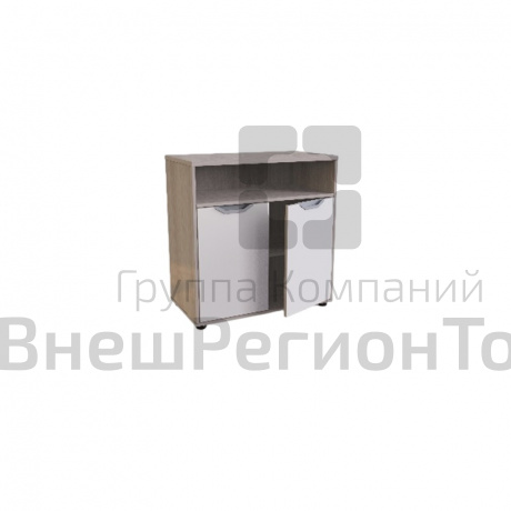 Шкаф для документов низкий с нишей, 80х43х83,5 см.