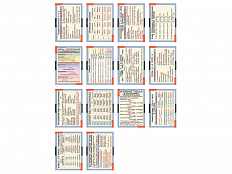 Русский язык 5 класс (таблицы 14 шт. 68х98 см)