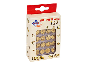 Набор штампов для выжигания «Цифры», 16 шт.