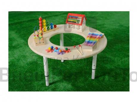 Сенсорный игровой стол музыкальный 800х800х700 мм.