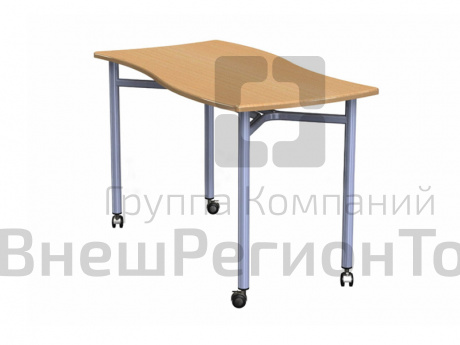 Стол ученический двухместный "Облачко".