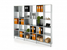 Стеллажная система MIX 5x6, на металлокаркасе