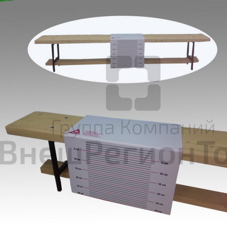 Линейка складная для измерения уровня гибкости.