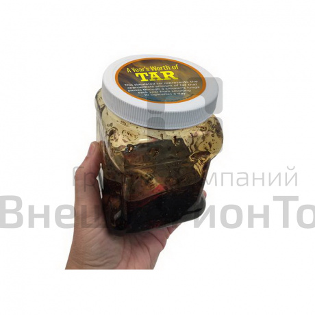 Накопление смол за год.