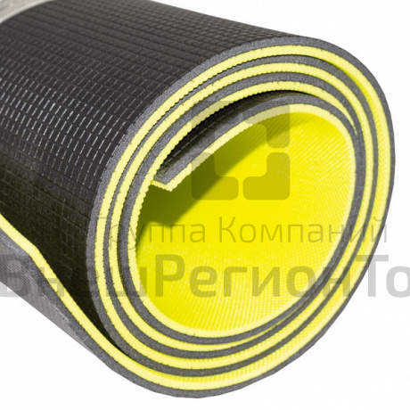 Коврик туристический, размер 1800х600х8 мм, двухслойный.