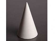 Гипсовые геометрические тела №1 гипс Конус 30-303