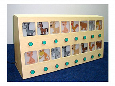 Звуковой модуль Угадай животное 400х800х130 мм