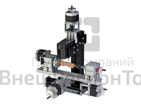 Конструктор модульных станков с числовым программным управлением UNIMAT CNC.