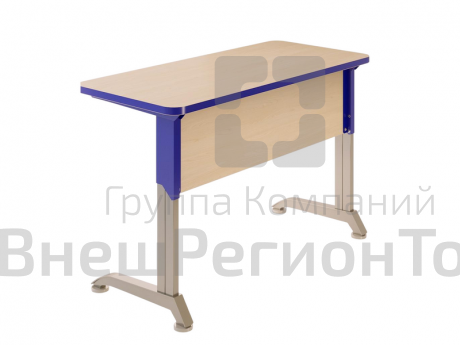 Двухместная парта "Мудрый филин" регулируемая по высоте.