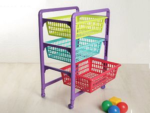 Этажерка для хранения игрушек 450х310х660 мм