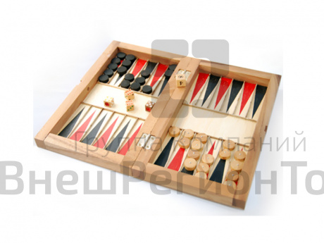 Настольная игра Нарды тактильные.