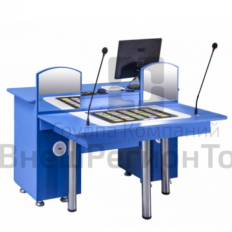 Интерактивный мультимедийный логопедический комплекс-стол «Logo Standart».