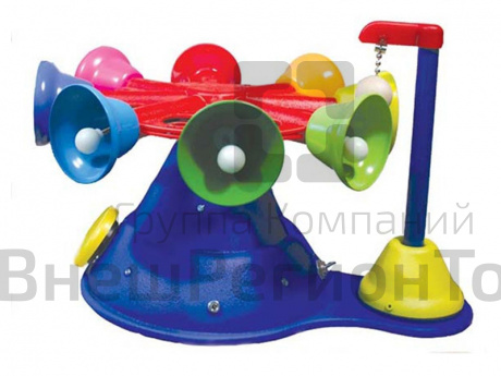 Игра Вращающиеся колокольчики для проведения музыкальной терапии.