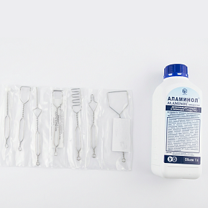 Комплект постановочных зондов + дезинфицирующее средство