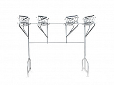 Вешалка гардеробная напольная В04