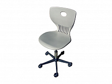 Стул ученический регулируемый (пластик, газлифт, ролики) гр.р. 4-7