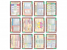 Литература 10 класс (таблицы 12 шт. 68х98 см)