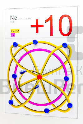 Набор для моделирования электронного строения атома.