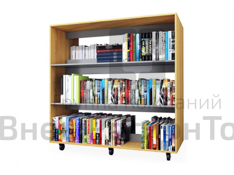 Стеллаж мобильный, 1350х630х1364 мм.