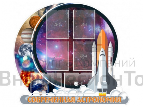 Стенд Современная астрономия.