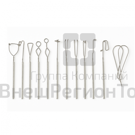 Комплект массажных зондов, 12 шт., тип 1.