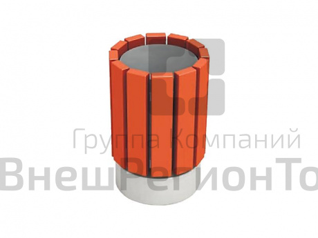 Урна круглая деревянная на ж/б основании МФ6.065.