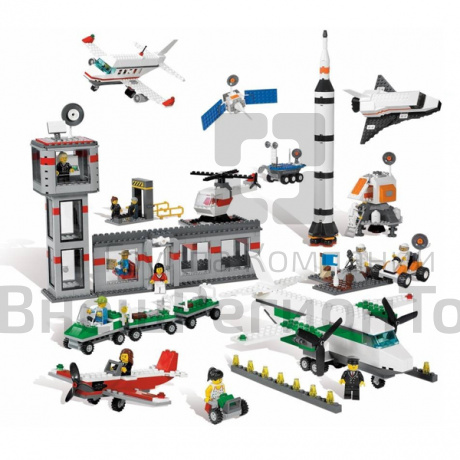 Космос и аэропорт LEGO 9335 (1176 деталей).