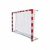 Ворота для ганбола или минифутбола пристенные складные (пара)