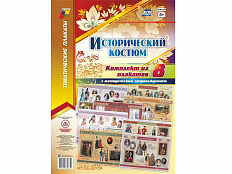 Комплект Плакатов ФГОС. Исторический костюм 8 шт. (формат А3)