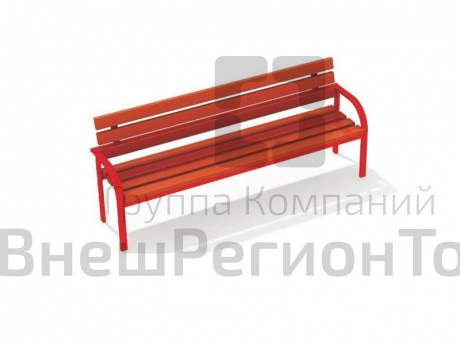 Лавочка со спинкой МФ1.10.