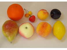 Набор муляжей фруктов (большой из 13 шт.)