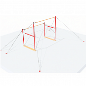 Брусья гимнастические разновысокие