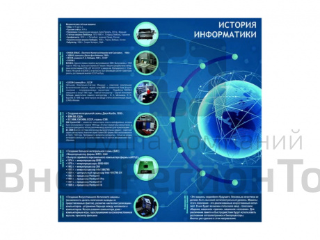 Стенд История развития компьютерной техники.