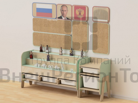 Комплект входной группы Патриотического воспитания «Родина моя».