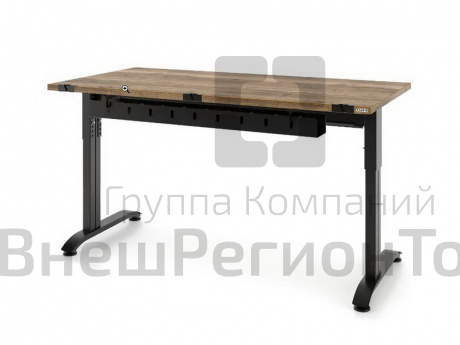 Стол Пилот С (Тип 3) с пропусками, кабель-каналом.