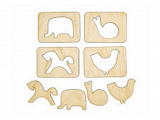 Набор трафаретов "Живой мир"