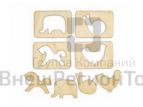 Набор трафаретов "Живой мир".