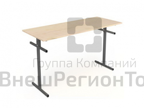 Стол обеденный 6-местный для скамеек прямоугольный.