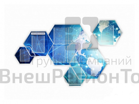 Информация, резной стенд из 2-х частей.