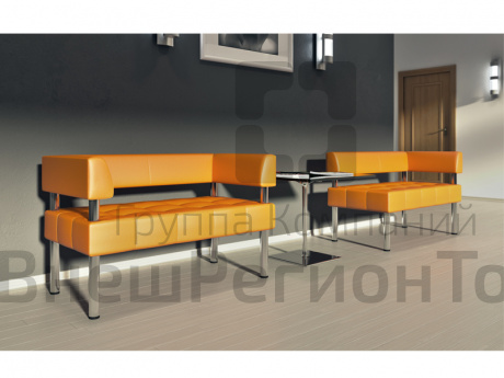 Мебель для холла. Вариант 3 (мягкие диваны).