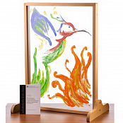 Арт-терапевтический комплекс, с прозрачным мольбертом