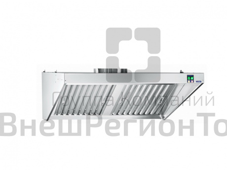 Зонт вентиляционный для электроплиты, 1351x909x450 мм.