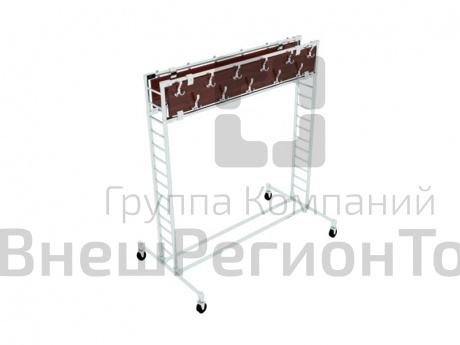 Вешалка напольная передвижная.