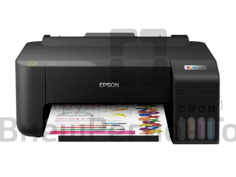 Принтер струйный Epson L1210 цветная печать, A4, цвет черный.