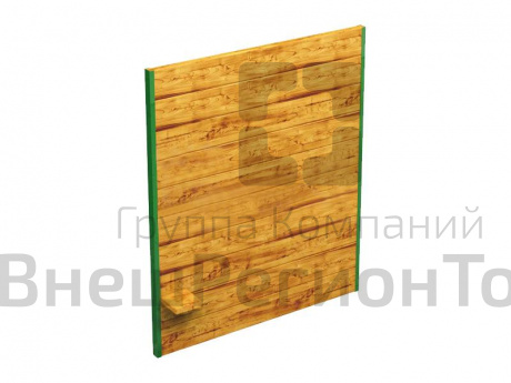 Забор с подставкой, 122х24х180.